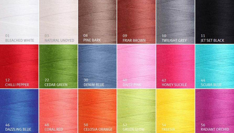 5/2 Cotton Weaving Yarn 200g Unmercerised Cotton Yarns 5/2 Cotton